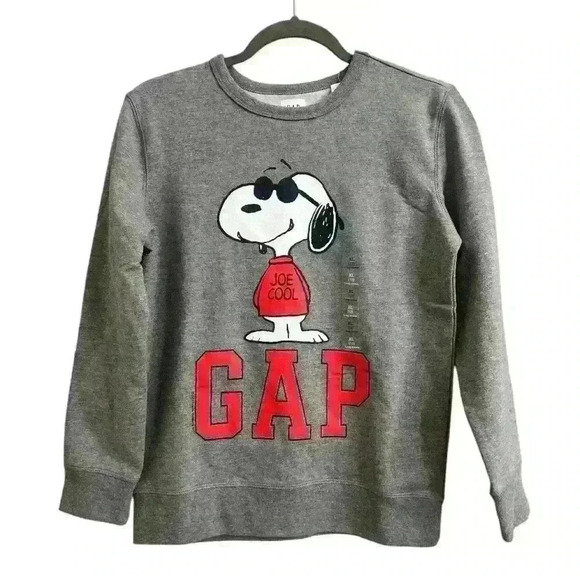 Gap Kids Peanuts Snoopy Sweatshirt, Size XL - Picture 1 of 4